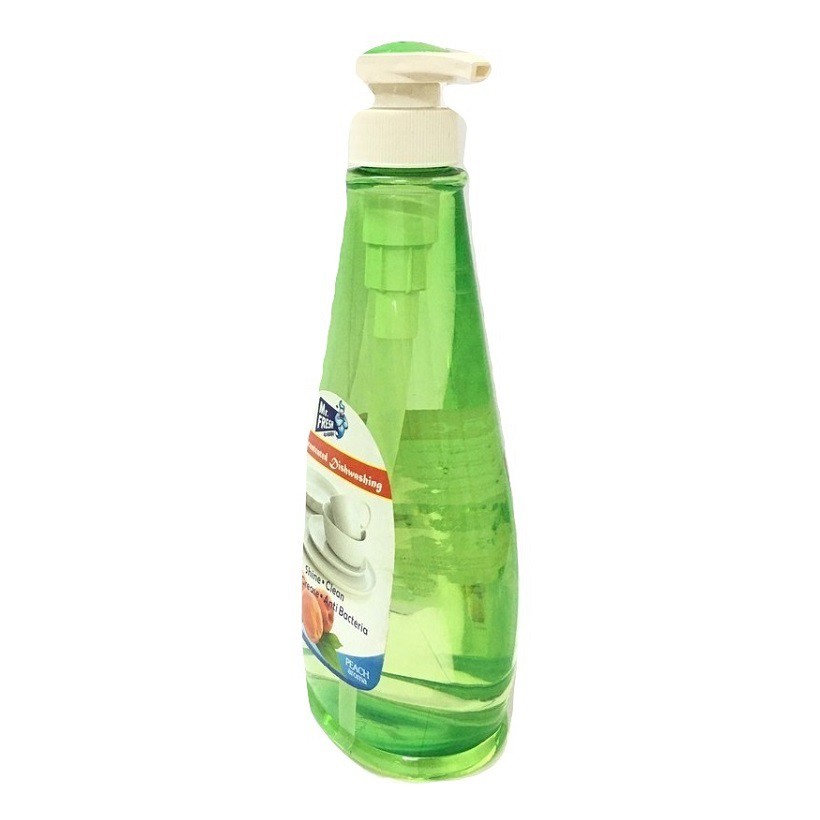 Nước rửa chén bát đậm đặc Mr. Fresh Hàn Quốc 800ml - Có van nhấn rất tiết kiệm