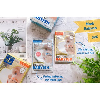 Mặt nạ Babyish hộp 5 miếng