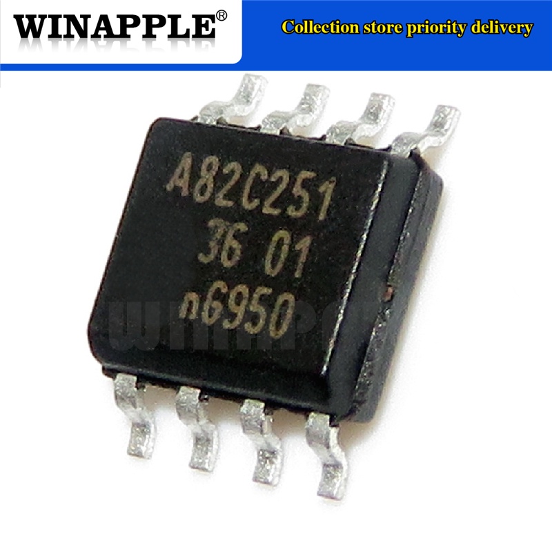 5 Cái / lốc PCA82C251T PCA82C251 A82C251 82c251 SOP-8 Mới Trong