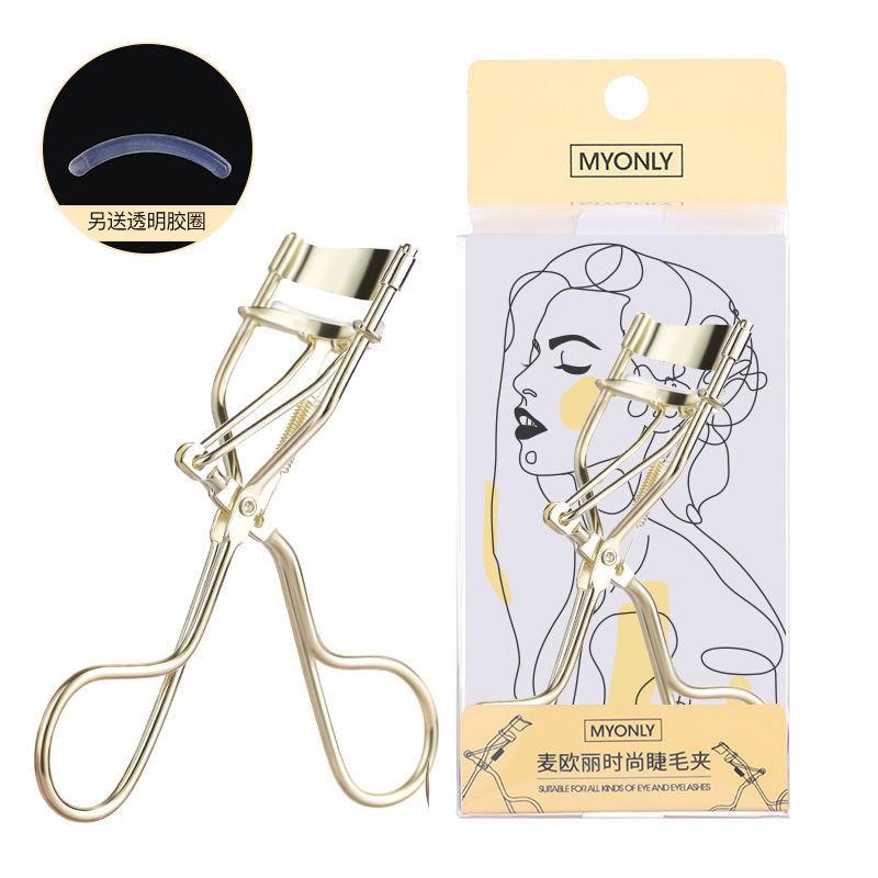 Bộ dụng cụ uốn mi mini nội địa Maiori eyelash curler để tạo kiểu lâu dài cho người mới bắt đầu