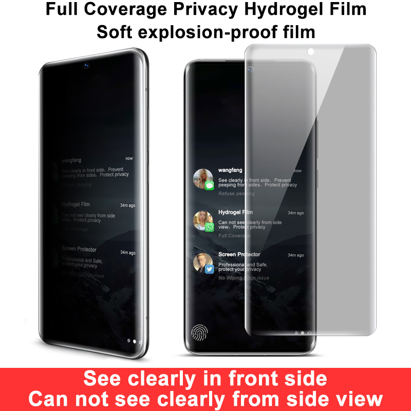 IMAK Kính Cường Lực Chống Nhìn Trộm Cho Meizu 18 Pro / Meizu18