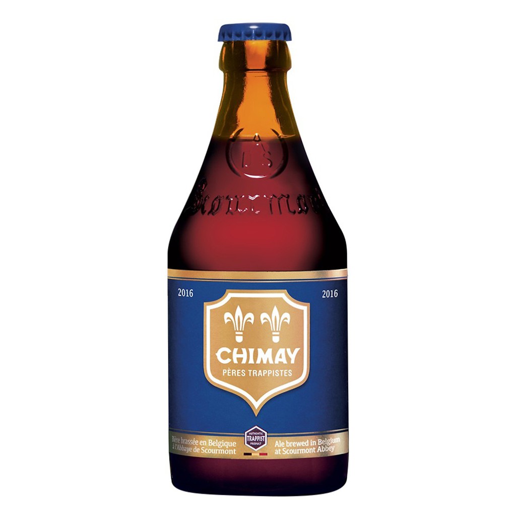 Lốc 4 Chai Bia Chimay xanh (Blue Cap) 9% (330ml)