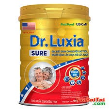 Sữa DR.LUXIA SURE 900g (Người cao tuổi cần phục hồi sức khỏe)
