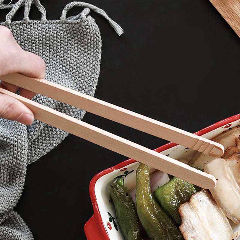 Kẹp Gắp Thức Ăn Bằng Tre 18cm