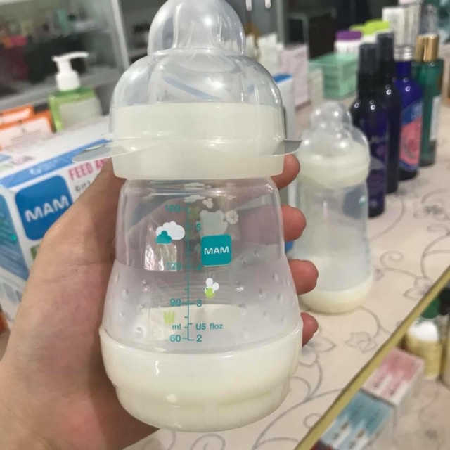 Bình sữa chống đầy hơi Mam Đức 160ml &amp; 260ml &amp; 320ml