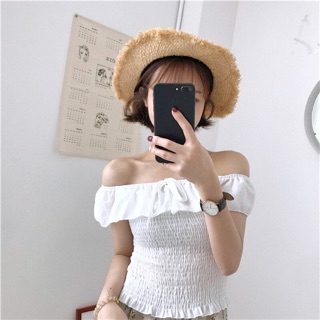 SALE Áo trễ vai bo eo