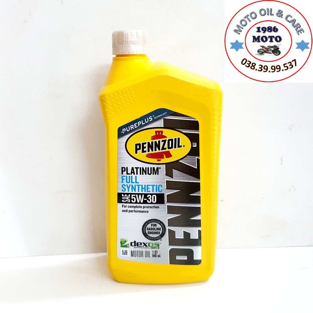 Nhớt Pennzoil Ultra Platinum 4T 5w30