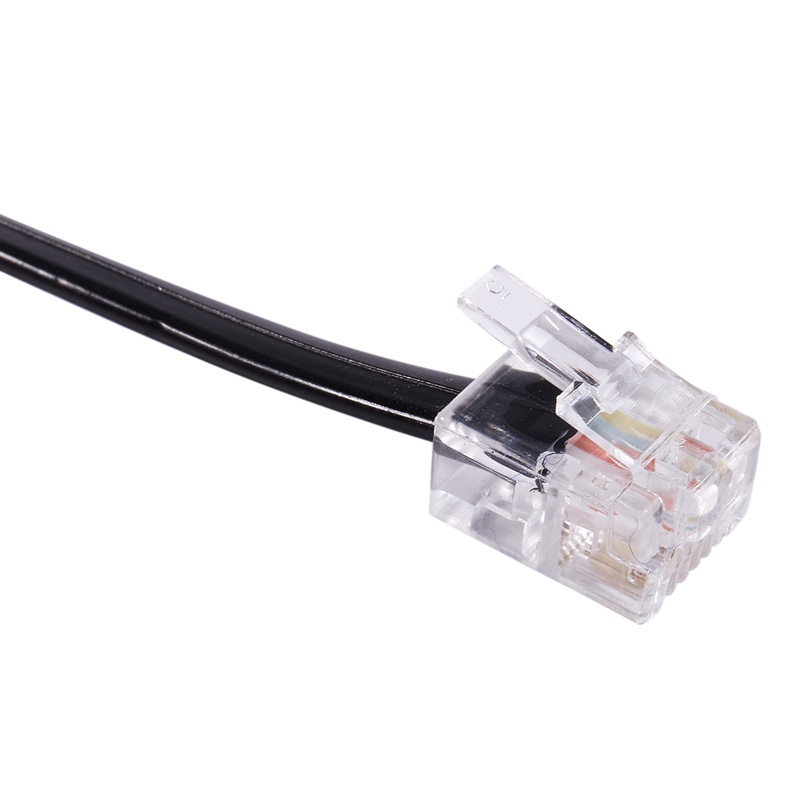 Dây cáp điện thoại RJ11 6P4C ADSL em dài 1m