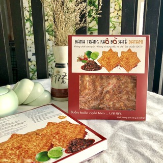Bánh tráng nướng khô bò sate 65g