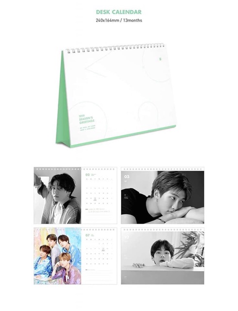 [CÓ QUÀ + CÓ SẴN] BTS SEASON'S GREETING 2020 Lịch treo tường BTS | BigBuy360 - bigbuy360.vn