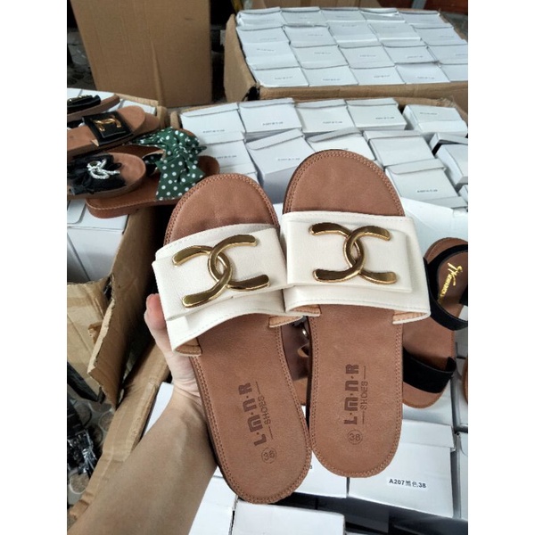 [Loại 1] Dép lê nữ quảng châu cao cấp đế mềm êm kiểu dáng cực kì sang