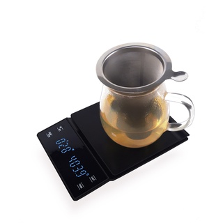 Cân tiểu ly điện tử ek6002 độ chính xác 0.1g đến 3000g - dùng trong pha chế, nhà bếp có đếm giờ