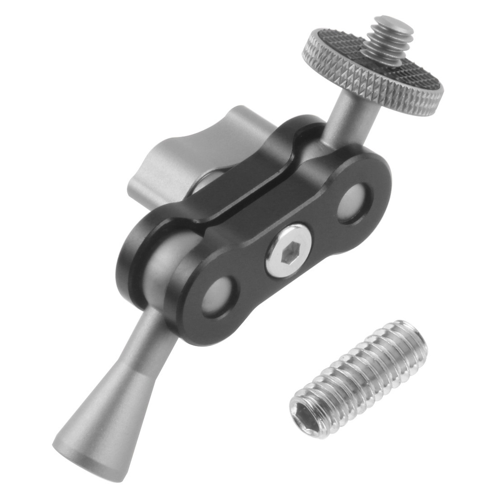Cánh Tay Ma Thuật Mini XT-XINTE 1.5kg Ốc Vít 1 / 4 inch CNC Cho Chân Máy Ảnh SLR / Đèn LED / Microphone Tiện Dụng