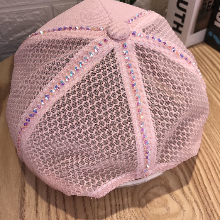 Mũ Lưỡi Trai Đính Hạt Lấp Lánh Thời Trang Cho Nữ