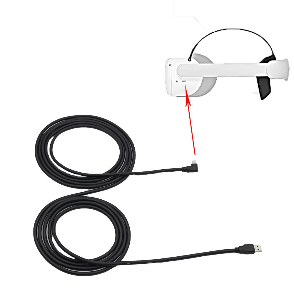 Dây Cáp Chuyển Đổi Từ Giắc Cắm Type-C Sang Type-C / Usb 3.1 Cho Oculus Quest 2 Dài 5m | WebRaoVat - webraovat.net.vn