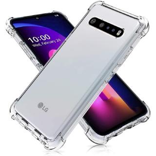 Dành Cho LG V60 V50S V50 V40 V35 V30S V30 ThinQ V20 Stylo 6 5 Plus Mềm Pha Lê Trong Suốt Chống Sốc TPU