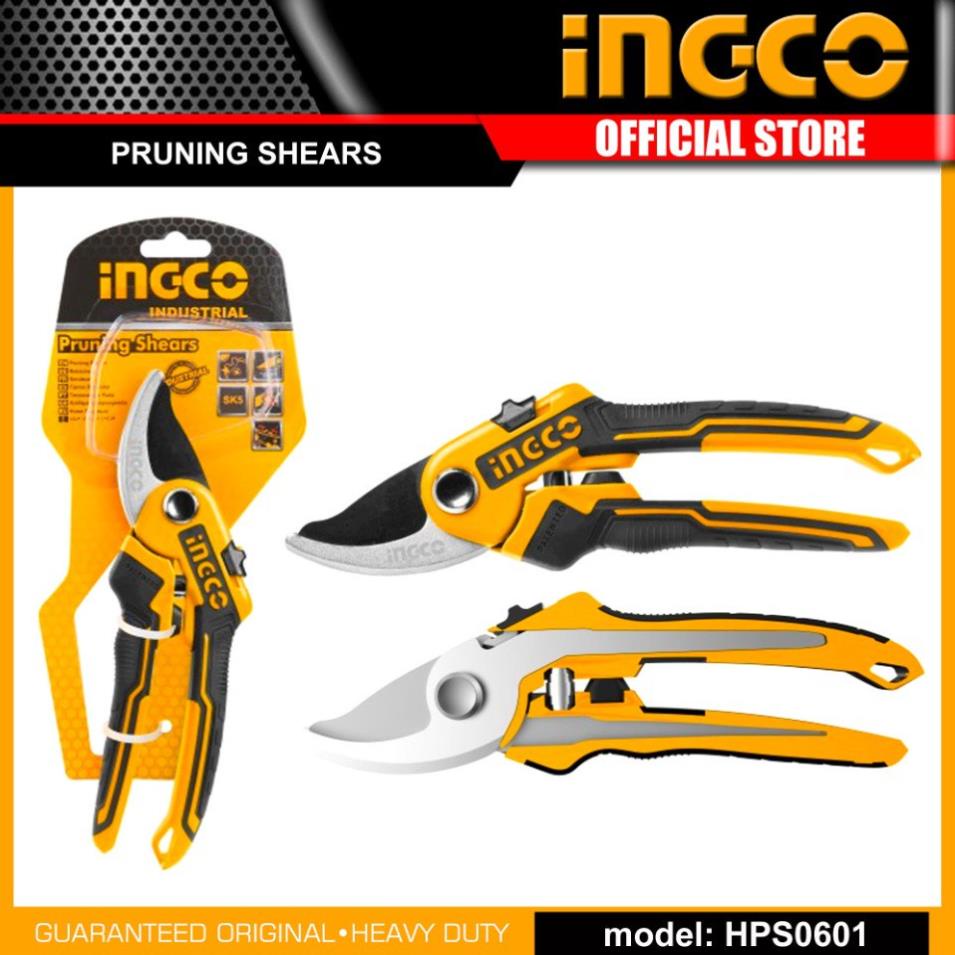 Kéo Cắt Tỉa 8.5'' inch INGCO HPS0601 Kiềm Kềm Kìm Bắm Tỉa Cắt Cành Chăm Sóc Cây Cảnh Bosai