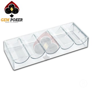 KHAY 100 CHIP POKER ACRYLIC (KHÔNG KÈM CHIP)