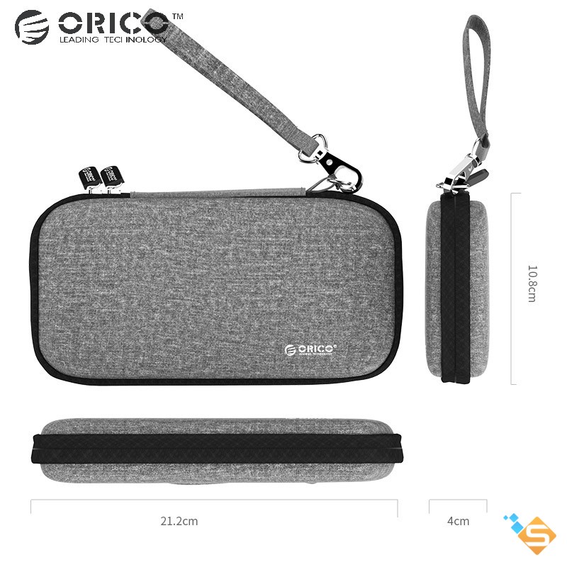 Túi Đựng Ổ Cứng/Tai Nghe/Sạc Dự Phòng ORICO PH-D2 PH-D1 Chất Liệu EVA Dày Tiện Dụng