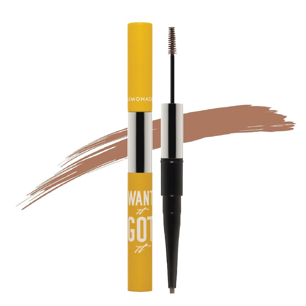 Combo Son kem lì Lemonade SuperNatural Matte Lipcream 5g và Chì kẻ mày 2 đầu Want It Got It 2.75g