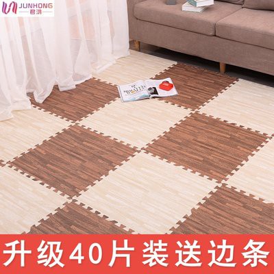 Miếng lót sàn gỗ Vải bọt ghép miếng lót sàn 60x60 miếng lót sàn nhà phòng ngủ gia đình