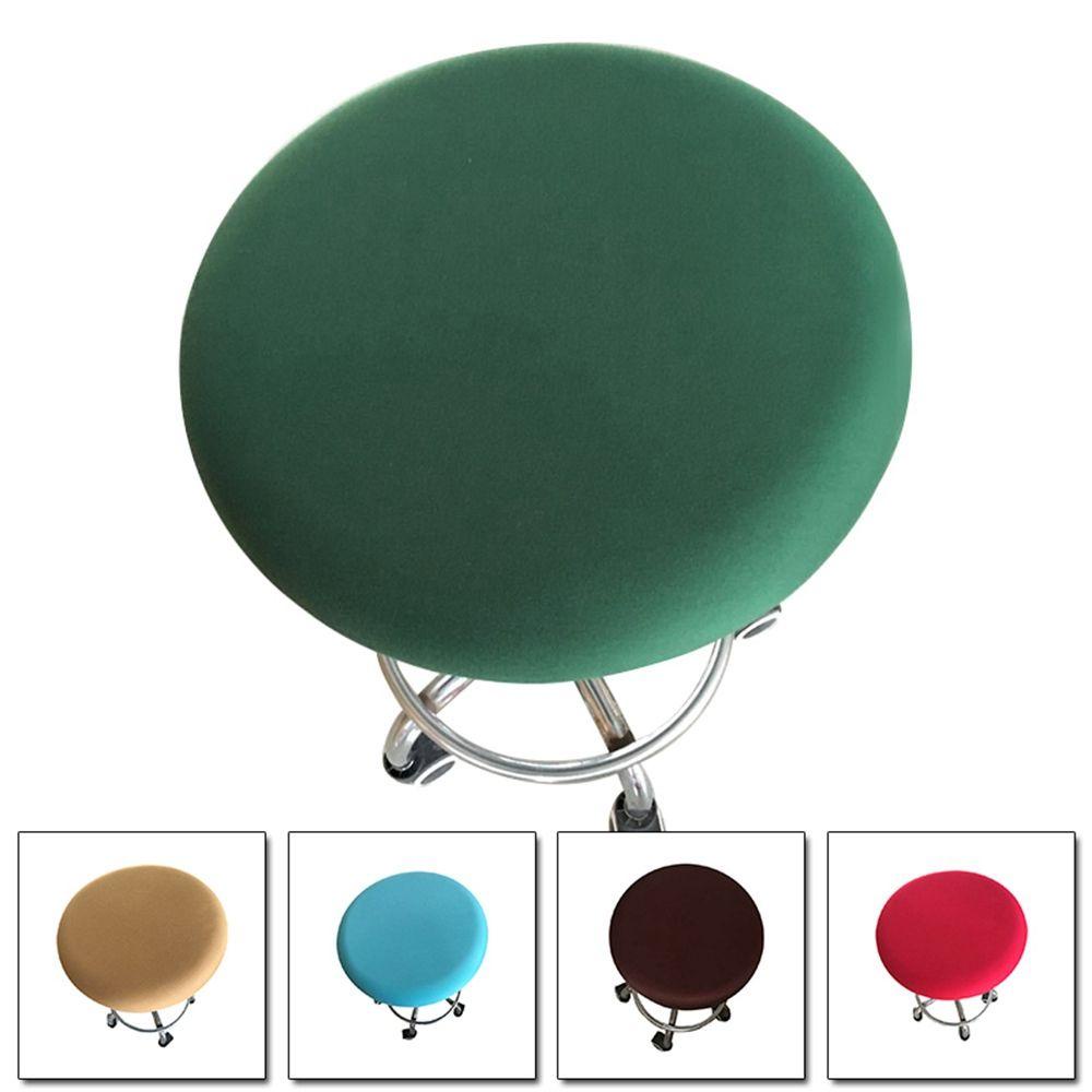 Vỏ Bọc Ghế Đẩu Màu Trơn Co Giãn Trang Trí Nhà Cửa / Quán Bar