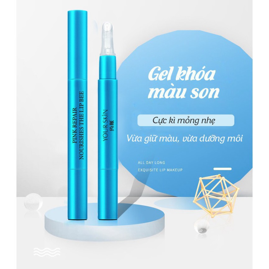 Gel khóa son môi 💕FREESHIP💕 Gel khóa màu son môi hàng nội địa trung, giữ và bền màu 24h