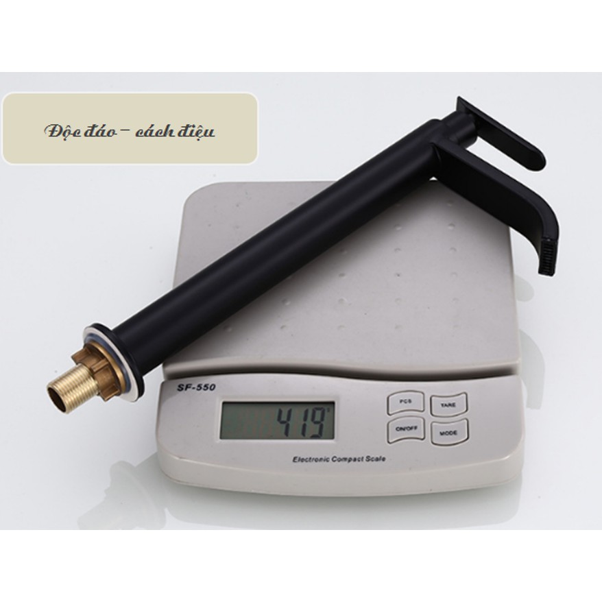 Vòi Lavabo lạnh cao Inox 304 hình tròn dùng cho lavabo nổi | BigBuy360 - bigbuy360.vn