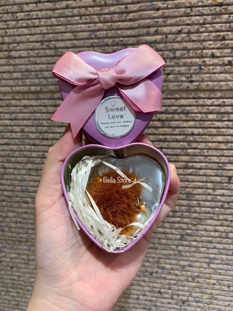 Móc/Charm bông lông thỏ loại 1 siêu mịn,siêu xinh