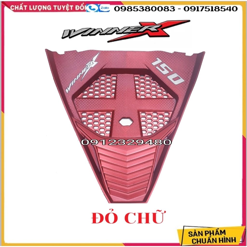 Chắn Bùn Trước (Tam Giác Chắn Bùn Trước) Nhựa Sơn Màu Cho HonDa Winner X (V1, V2 Đời Từ 2019-2021)