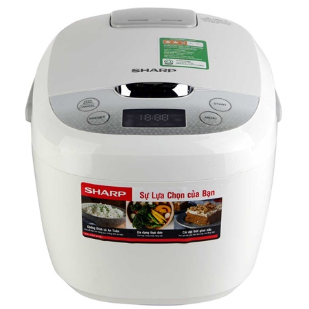 Nồi cơm điện tử Sharp KS-COM185EV-SL