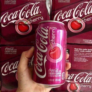 COMBO 6 lon COCACOLA CHERY CỦA MỸ