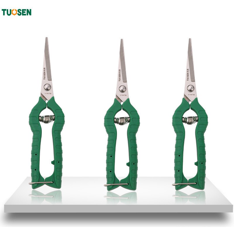 Kéo làm vườn 8inch, kéo cắt tỉa cành cây mũi nhọn kiểu Hy Lạp - TUOSEN (Mã 11970)