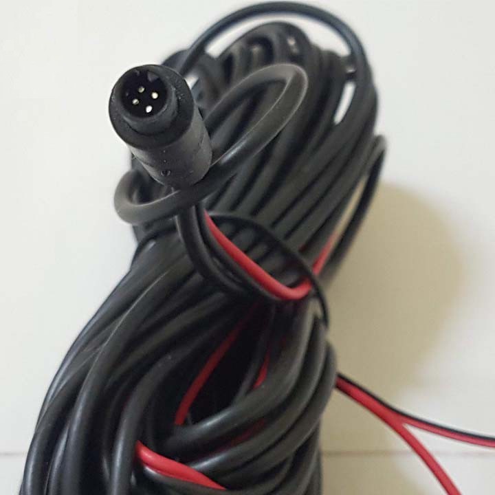 Dây tín hiệu 4 chân kết nối camera hành trình và camera lùi dài 15m