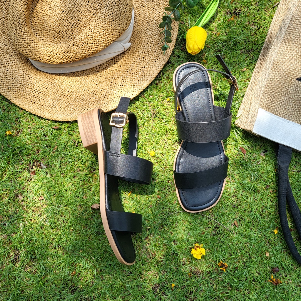 Giày Sandal Đế Bệt Quai Ngang Miso Nữ M039