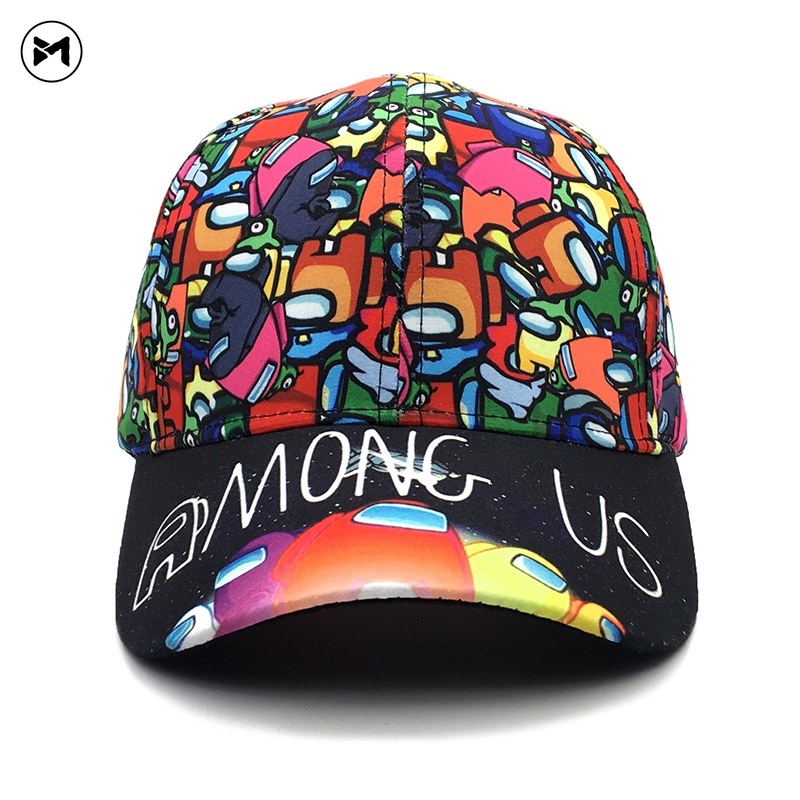 Mũ Lưỡi Trai Vành Rộng In Hình Trò Chơi Mới