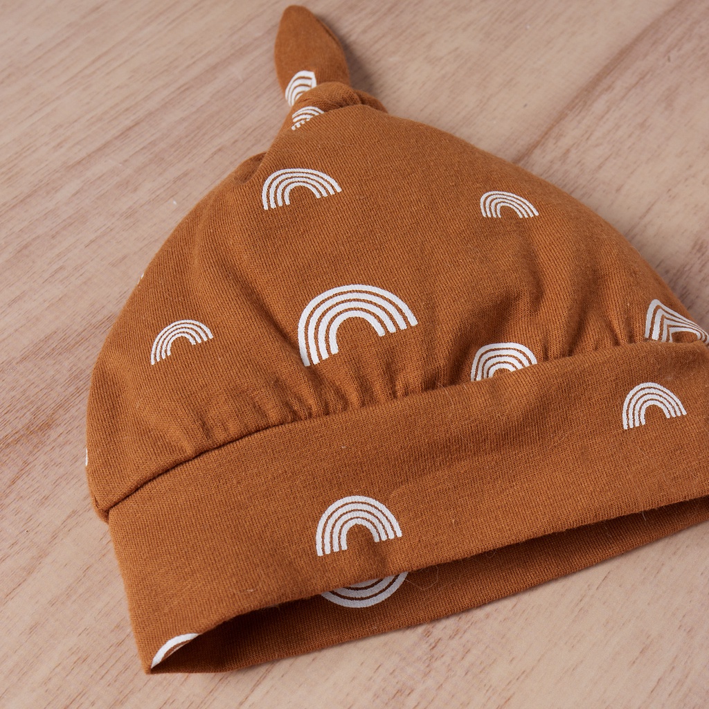 Áo Liền Quần Khóa Kéo + Quần Dài + Mũ Cho Bé Sơ Sinh