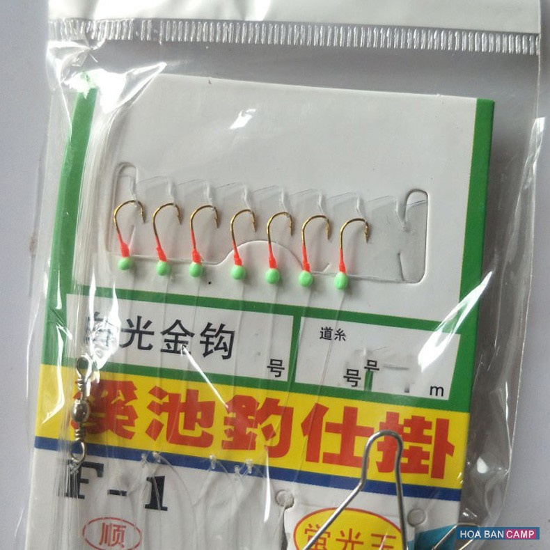 Thẻo Rọ Câu Cá Mương | 7 lưỡi