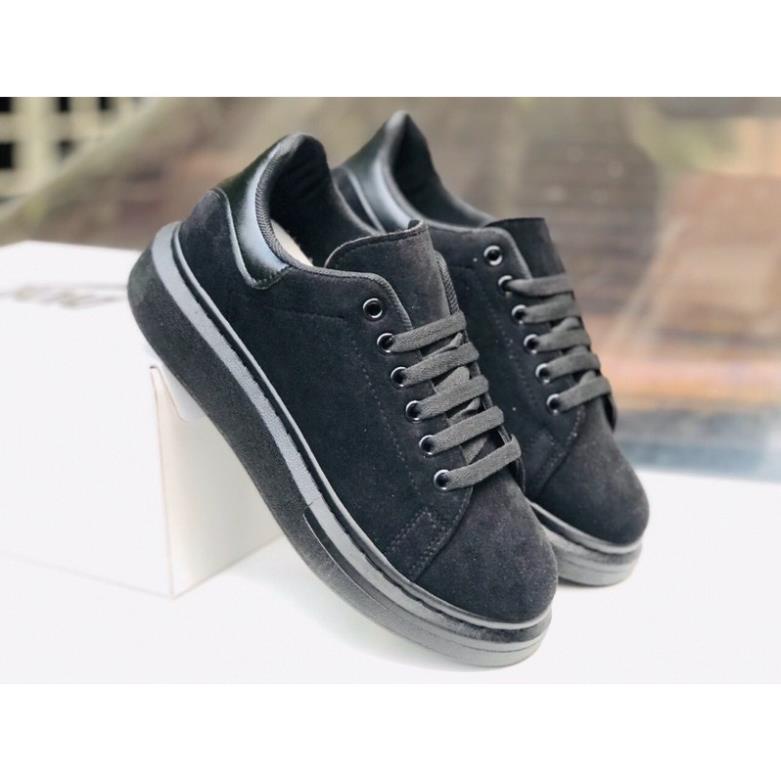 💜 ✔️GIÀY BATA MC QUEEN FULL ĐEN - có box ☔