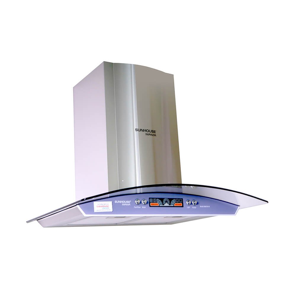 Máy hút mùi kính cong Sunhouse Mama MM6716-70, Bảo hành 18 tháng tại nhà