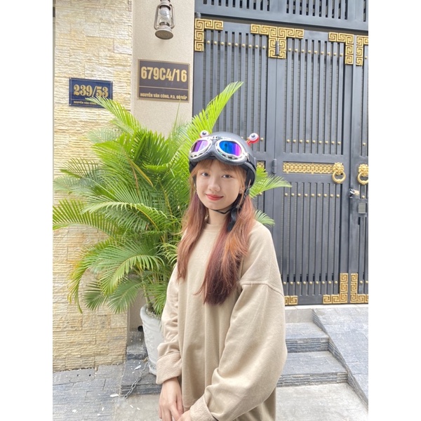 Mắt Ếch Trang Trí Mũ Bảo Hiểm, Mắt Ếch Gắn Trang Trí Nón Bảo Hiểm Phụ Kiện  Mũ Bảo Hiểm Có Nhiều Màu Kèm Keo 3M CUTE CAT