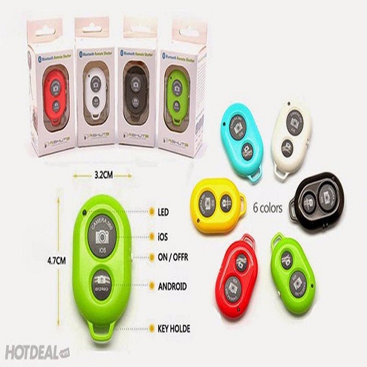 REMOTE CHỤP HÌNH ĐT ANDROID và OS WiLdShop88 ( Màu Ngẫu Nhiên ) combo2 | Shopee Việt Nam