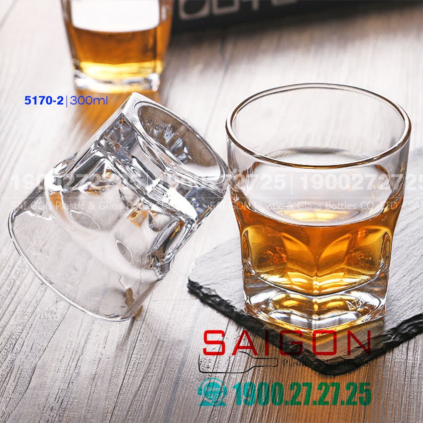 Ly Thủy Tinh Deli Centra Trụ 300ml | Y5170-2 , Thủy Tinh Cao Cấp | BigBuy360 - bigbuy360.vn