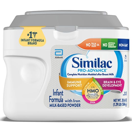 Sữa bột Similac Advance 658g