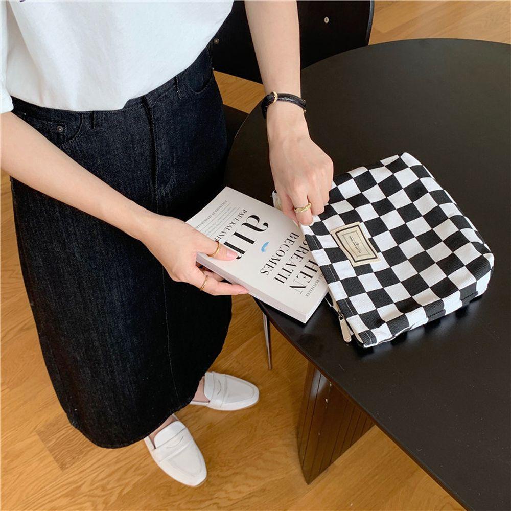 Túi Vải Canvas Đựng Mỹ Phẩm / Đồ Vệ Sinh Cá Nhân Cỡ Lớn Họa Tiết Da Báo 2Lilife