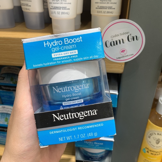 Kem dưỡng ẩm da khô Neutrogena Hydro Boost Gel-Cream ( 48g )