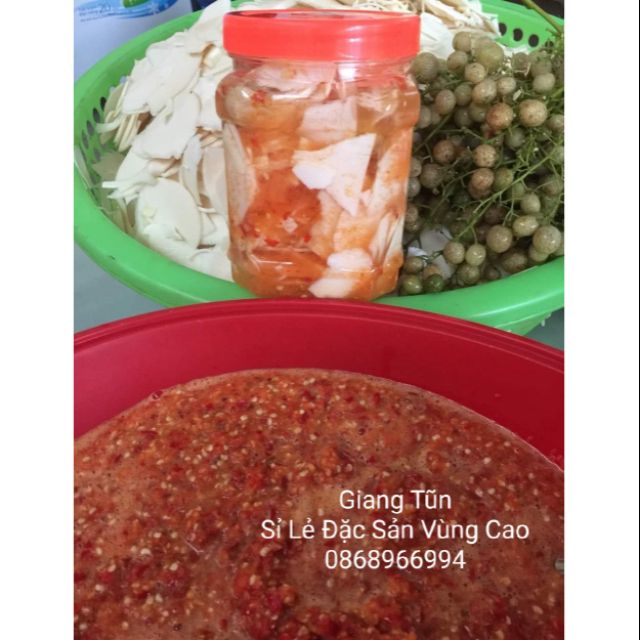 Măng dầm ớt Siêu cay ngon