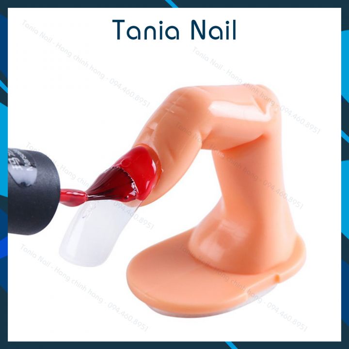 Ngón Tay Giả Học Nail Ngón Có Khóe Móng Nhọn