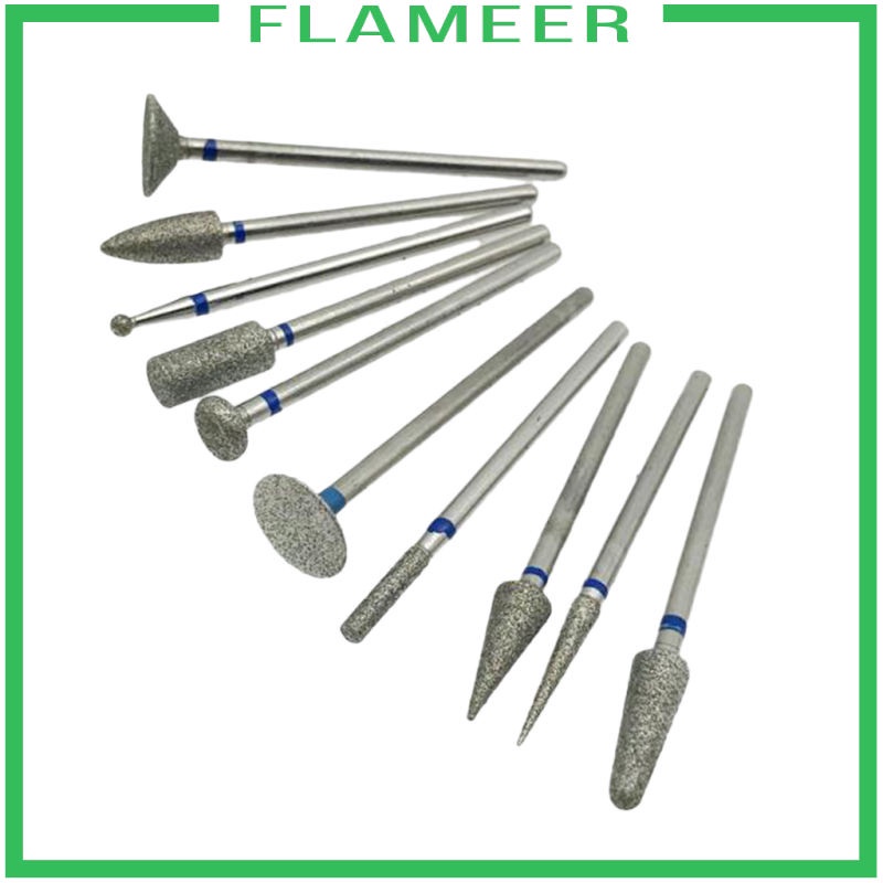 Set 10 đầu mài kim cương 2.35mm chuyên dụng dành cho nha khoa