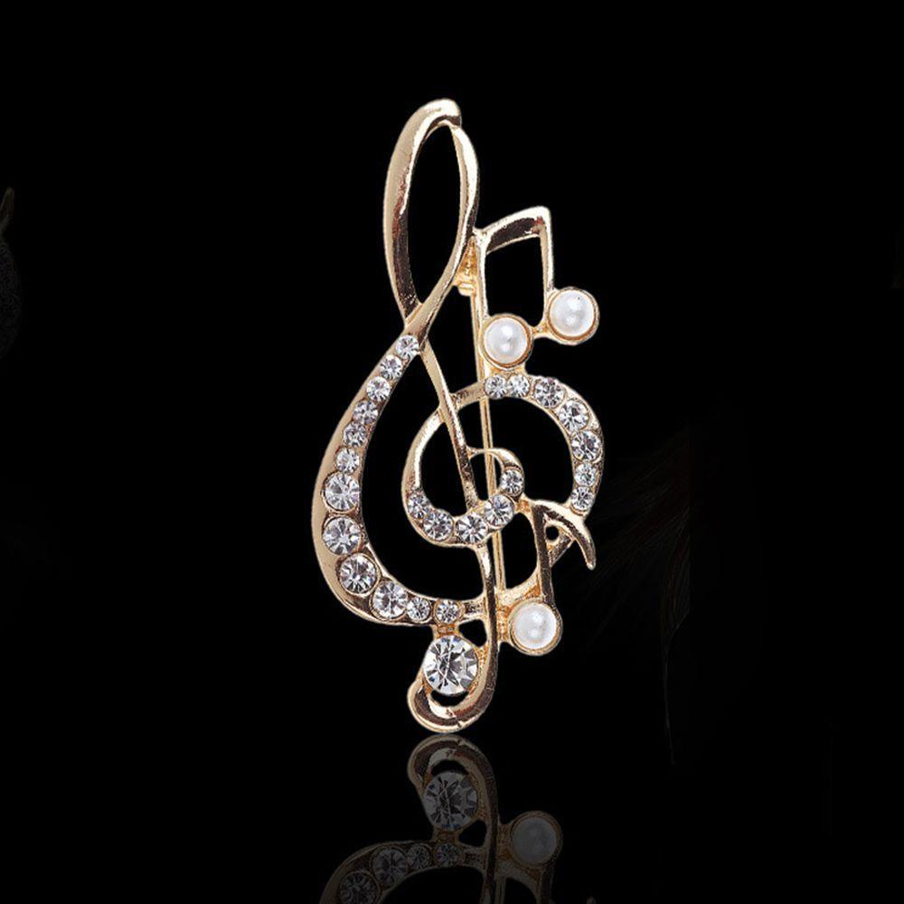 Ghim Cài Áo Hình Nốt Nhạc Thời Trang Cho Nữ|Phụ Kiện Đầm Màu Sắc Xinh Xắn Cho Bé Gái